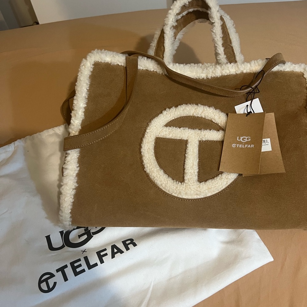 UGG x TELFAR Medium Shopper Bag - Chestnut New with tags